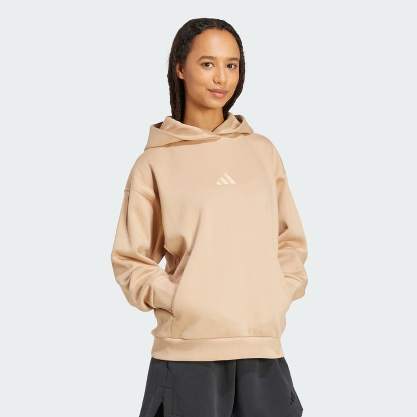 ADIDAS | 
Women's All Szn Fleece Loose Hoodie | Sudadera de dama.