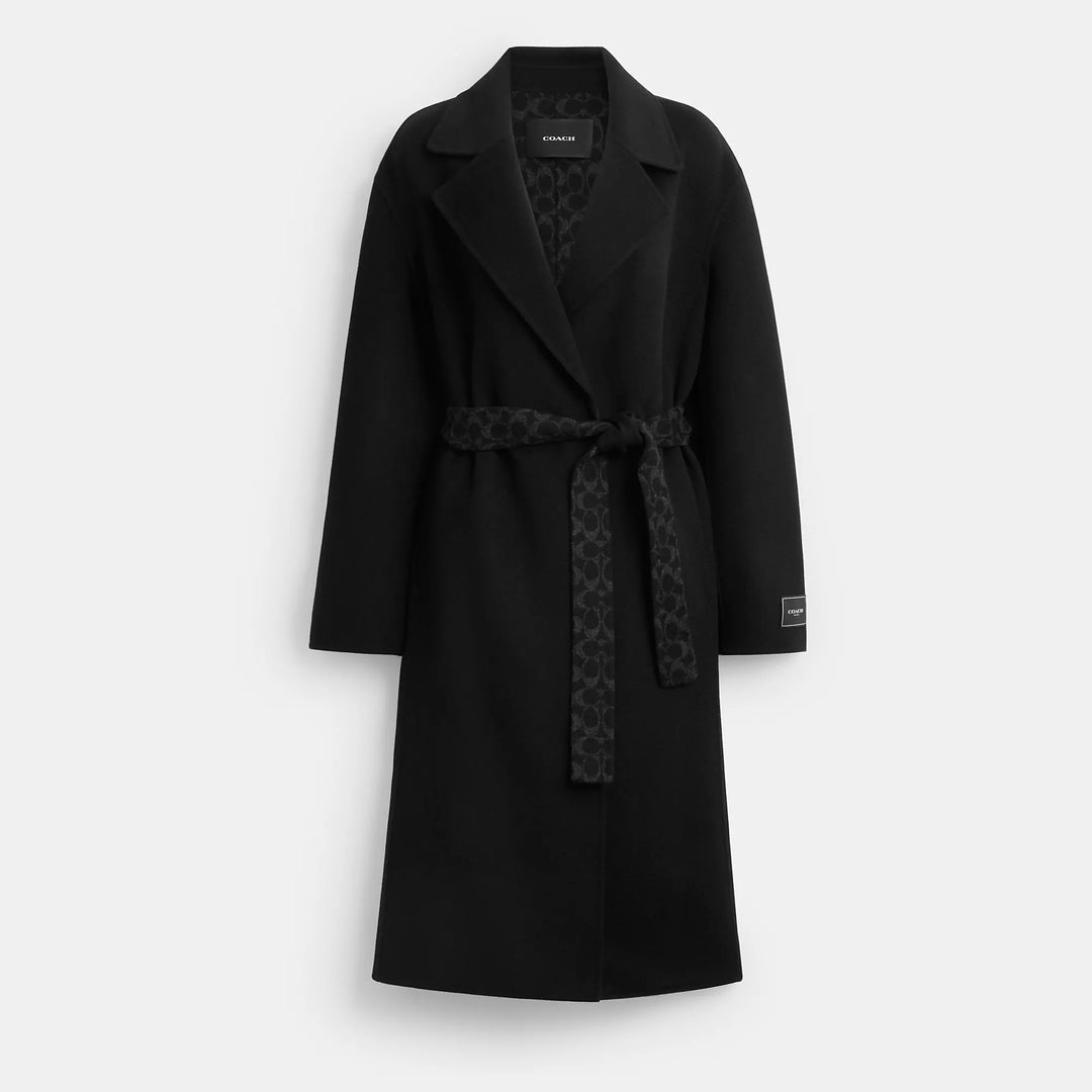 COACH | Belted Wool Long Coat