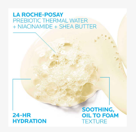 La Roche-Posay | Gentle Foaming Cleansing Oil | Aceite Limpiador Espumoso Suave