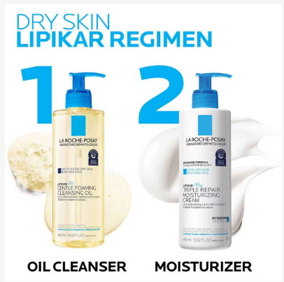 La Roche-Posay | Gentle Foaming Cleansing Oil | Aceite Limpiador Espumoso Suave