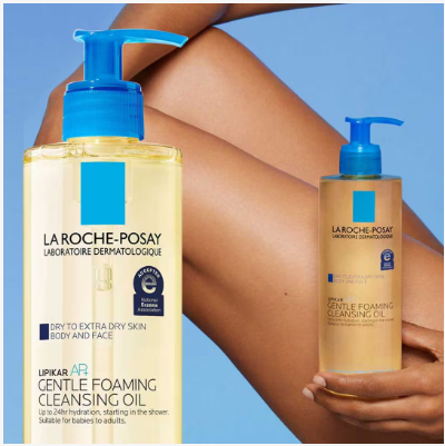 La Roche-Posay | Gentle Foaming Cleansing Oil | Aceite Limpiador Espumoso Suave