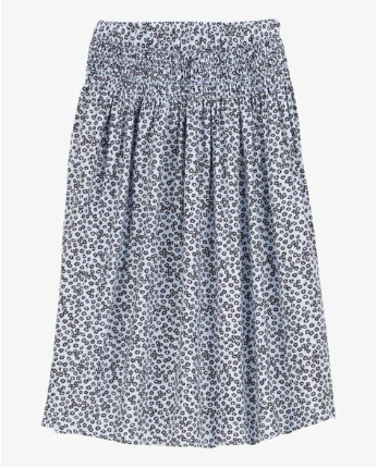 Carter's | Kid Floral Maxi Skirt - Blue | Falda infantil Floral azul