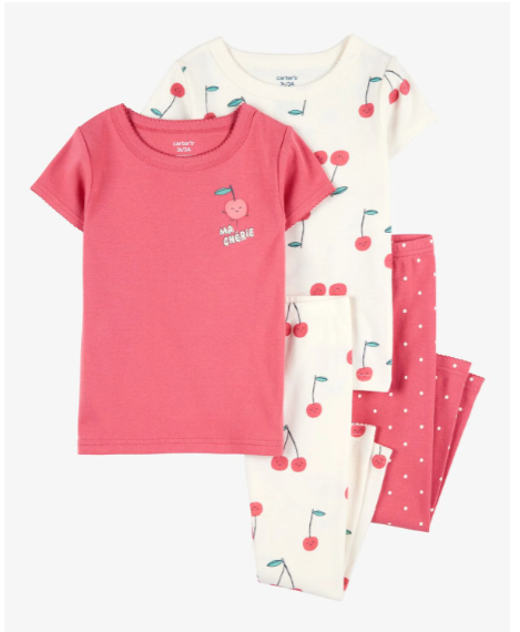 Carter's | Pijama | Kit de 4 piezas