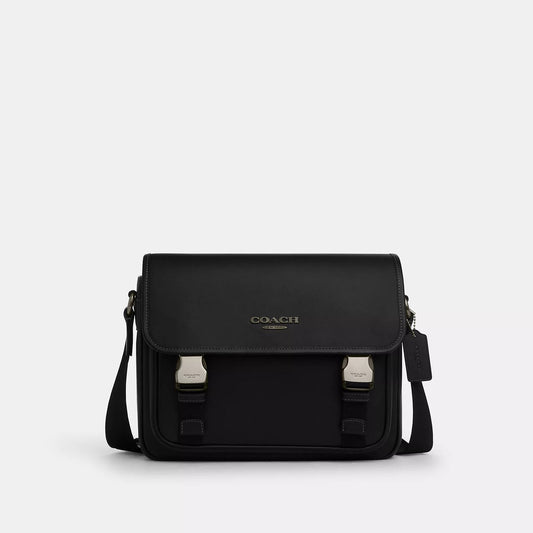 COACH | Racer Messenger Bag | bolso negro