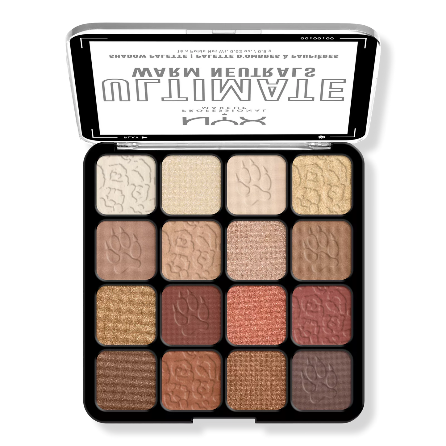 Ultimate | Color Shadow Palette Warm Neutrals