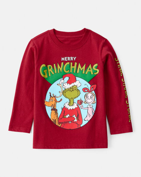 Carter’s | Toddler Dr. Seuss™ The Grinch | Sudadera de Grinch color rojo
