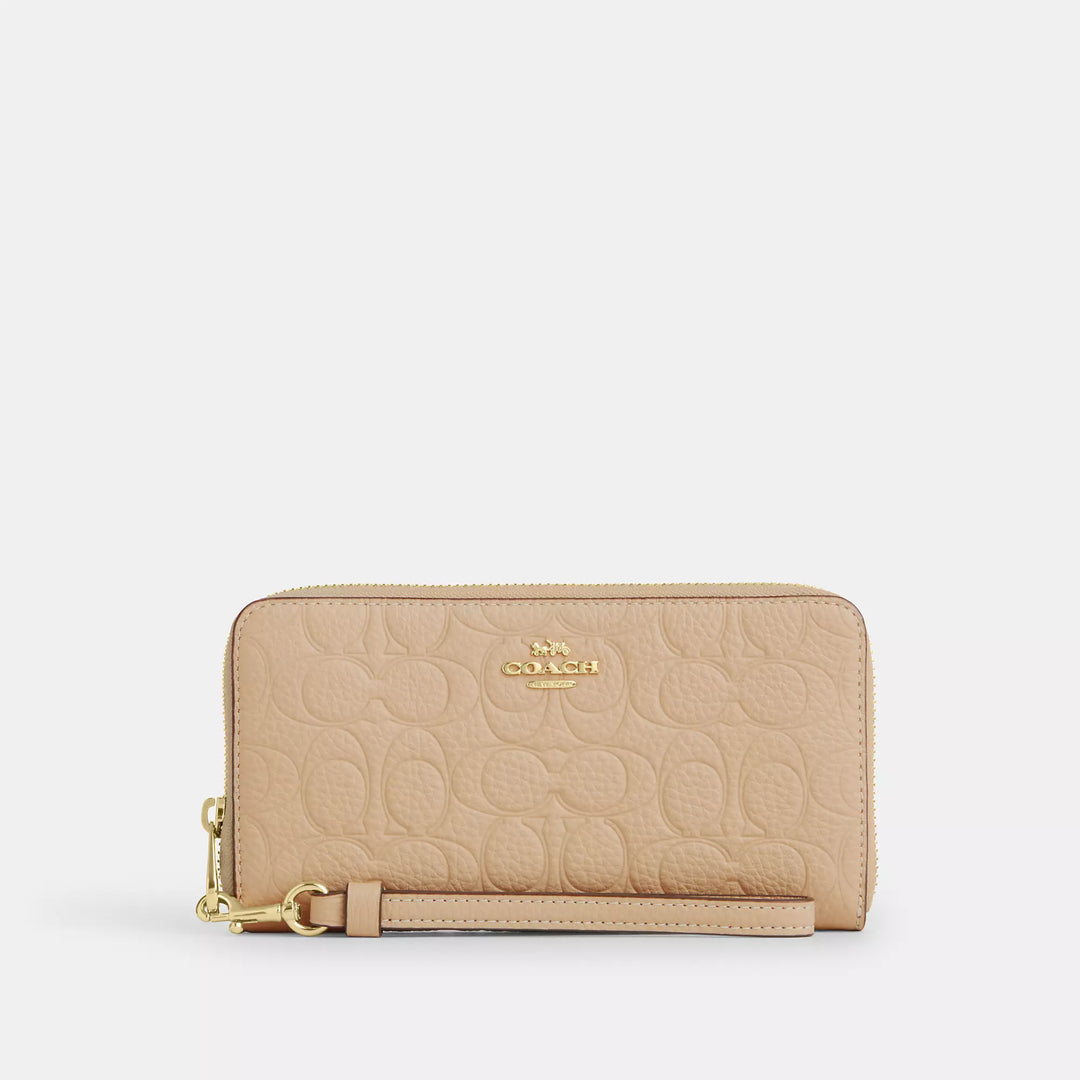 COACH OUTLET |
Long Zip Around Wallet In Signature Leather | Cartera de dama