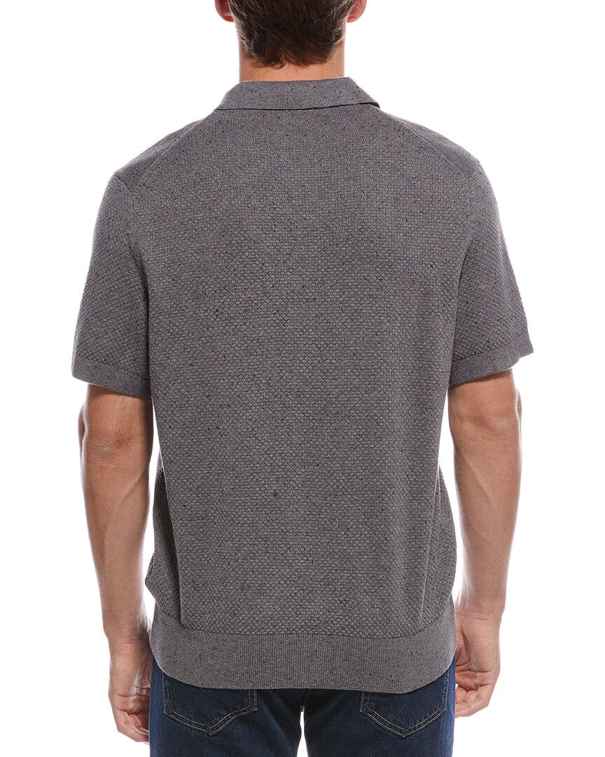 𝐒𝐂𝐎𝐓𝐂𝐇 & 𝐒𝐎𝐃𝐀                Suéter tipo polo con puntada texturizada         MSM89