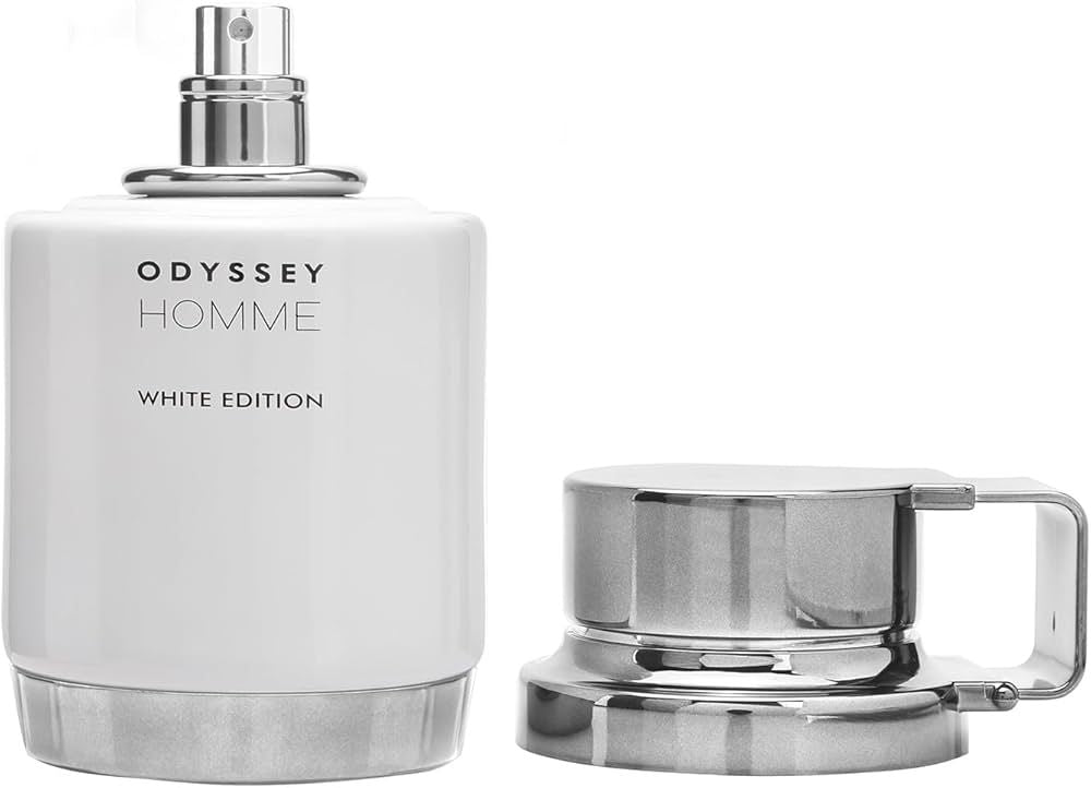 𝐀𝐑𝐌𝐀𝐅                     Odyssey Homme White Edition para hombre Eau de Parfum Spray, 3.4 onzas                 PER8