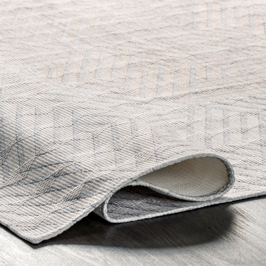 𝐍𝐔𝐋𝐎𝐎𝐌                               Alfombra hexagonal moderna lavable a máquina Adeline   NU039