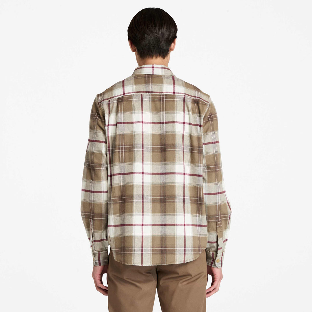 𝐓𝐈𝐌𝐁𝐄𝐑𝐋𝐀𝐍𝐃  Sobrecamisa a cuadros para hombre                          TIM19