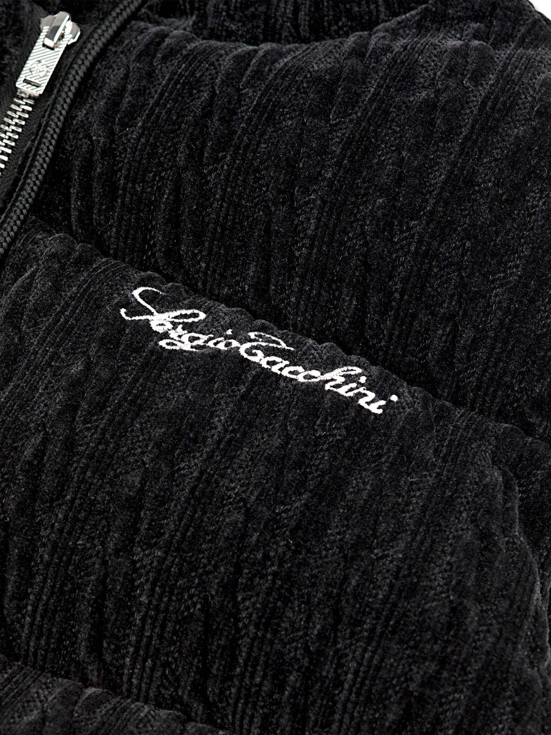 𝐒𝐄𝐑𝐆𝐈𝐎 𝐓𝐀𝐂𝐂𝐇𝐈𝐍𝐈  Chaleco acolchado de chenilla Catena            TAC23