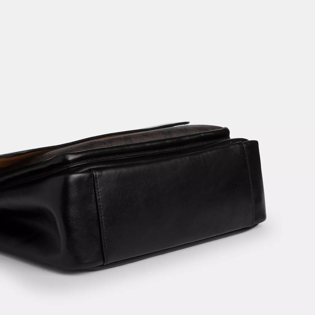 𝐂𝐎𝐀𝐂𝐇                     Bolso bandolera Elodie en lona de la firma CO0011