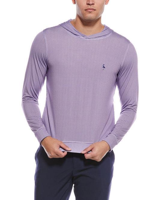 𝐓𝐀𝐈𝐋𝐎𝐑𝐁𝐘𝐑𝐃                    Sudadera con capucha de alto rendimiento con estampado de pata de gallo.                                      MSM12