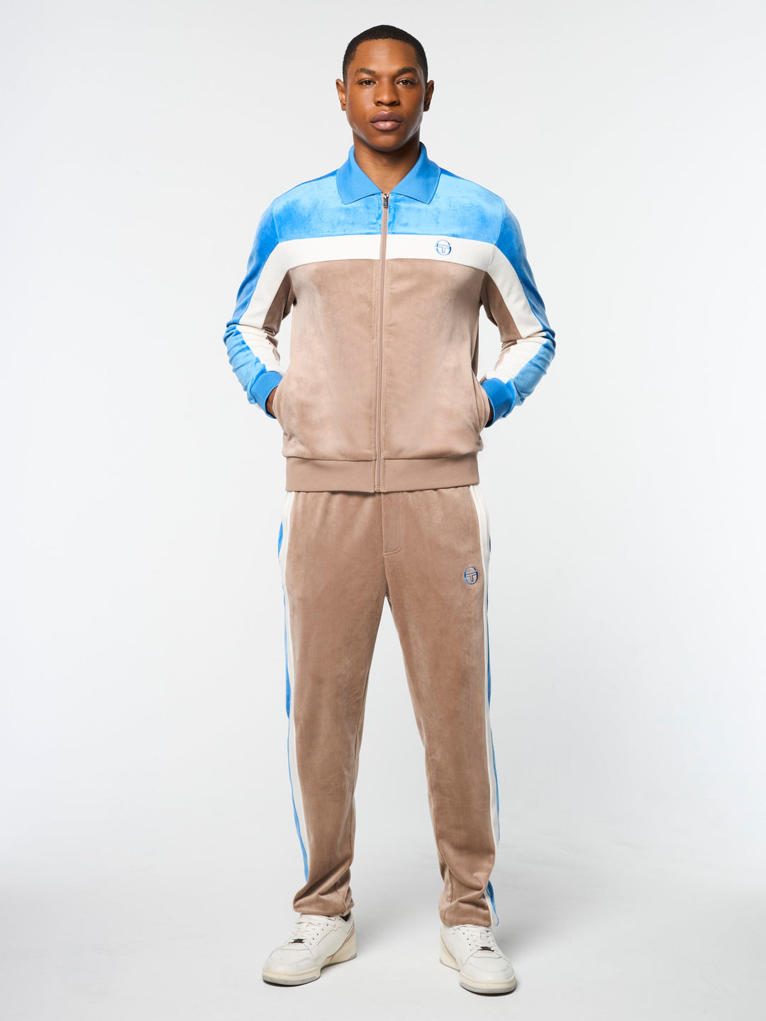 𝐒𝐄𝐑𝐆𝐈𝐎 𝐓𝐀𝐂𝐂𝐇𝐈𝐍𝐈 Chaqueta deportiva de terciopelo Lazaro         TAC22