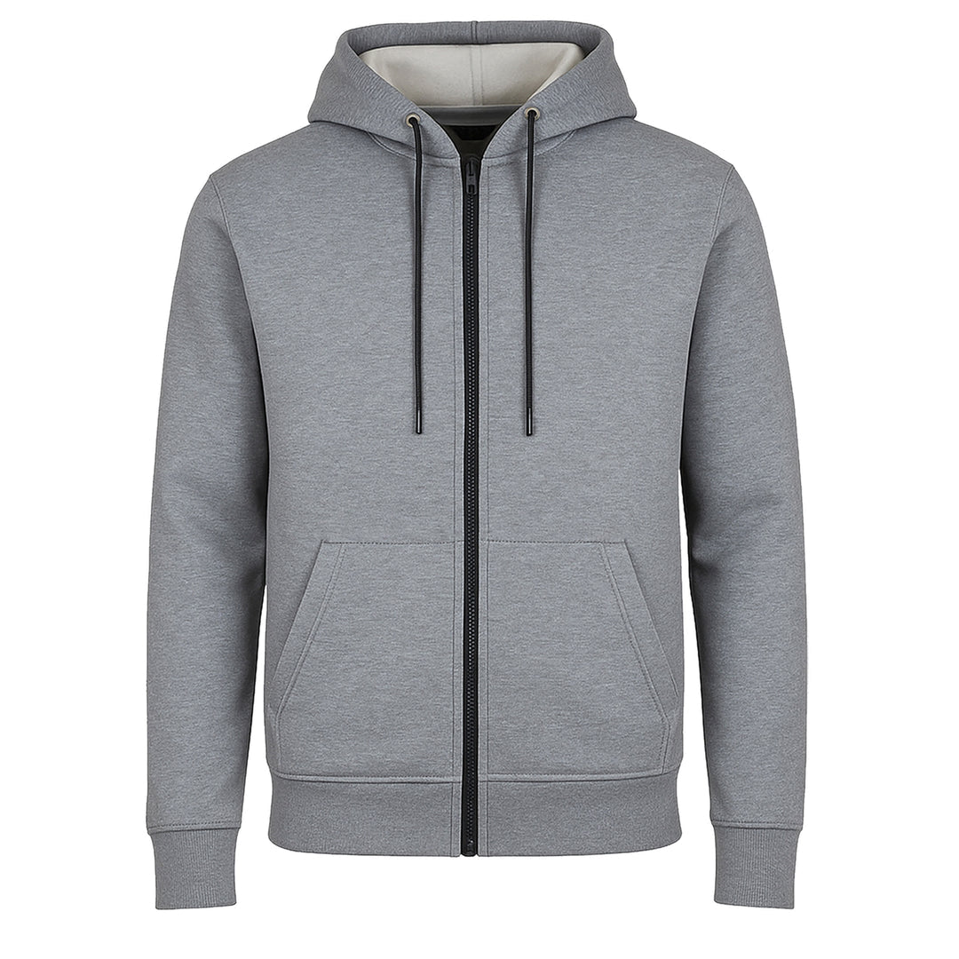 𝐁𝐋𝐔𝐄 𝐈𝐂𝐄                                  Sudadera con capucha y cremallera completa con forro polar grueso para hombre
MSM18