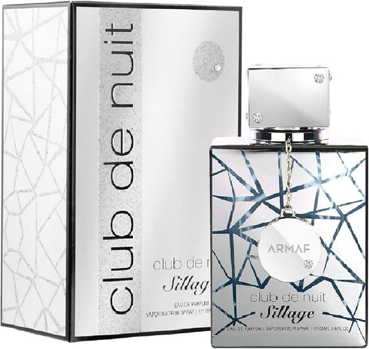 𝐀𝐑𝐌𝐀𝐅                            Club De Nuit Sillage para unisex Eau de Parfum Spray, 3.6 onzas                      PER19