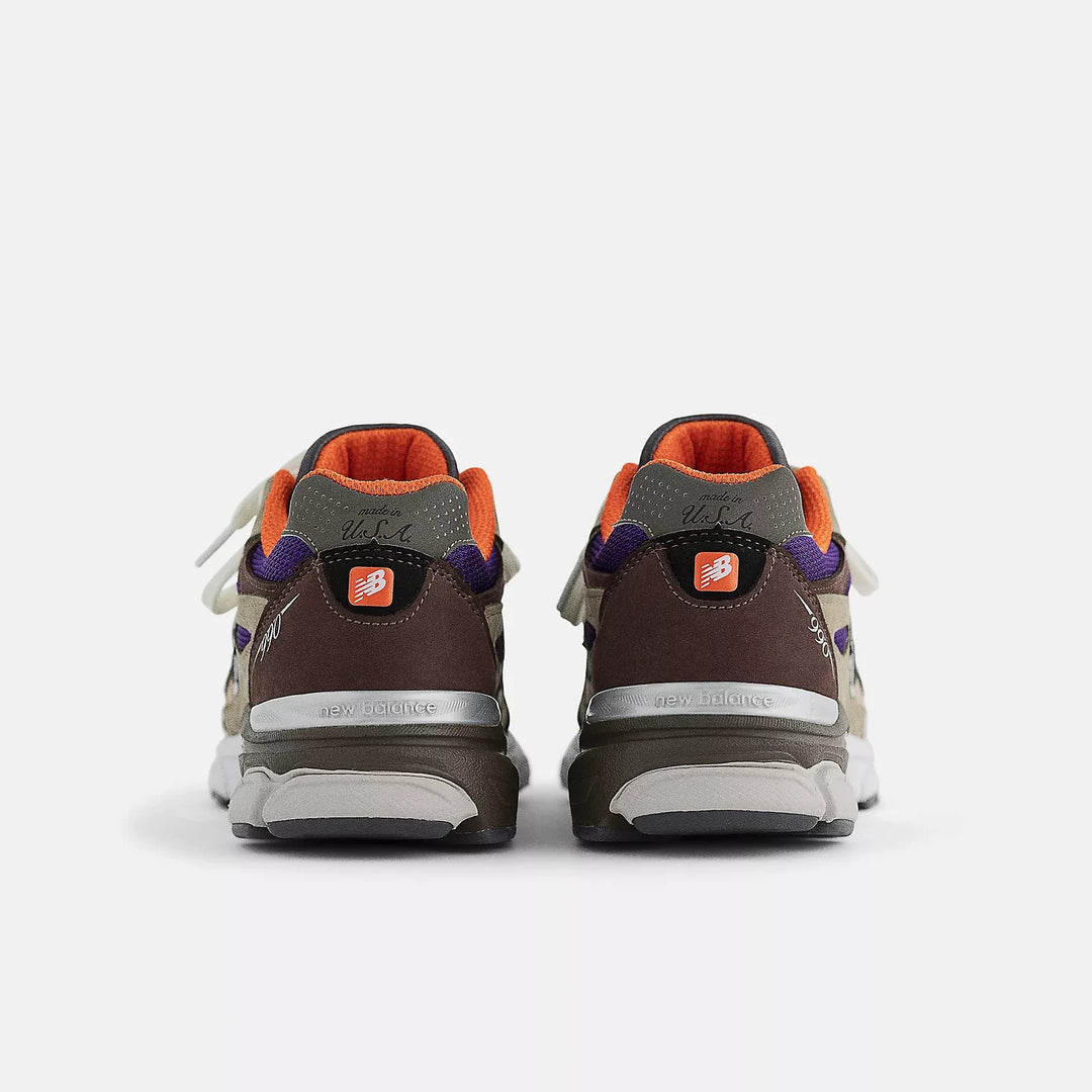 𝐍𝐄𝐖 𝐁𝐀𝐋𝐀𝐍𝐂𝐄      Zapatillas deportivas 990V3 M990BT3 para hombre, color azul tostado, fabricadas en EE. UU.