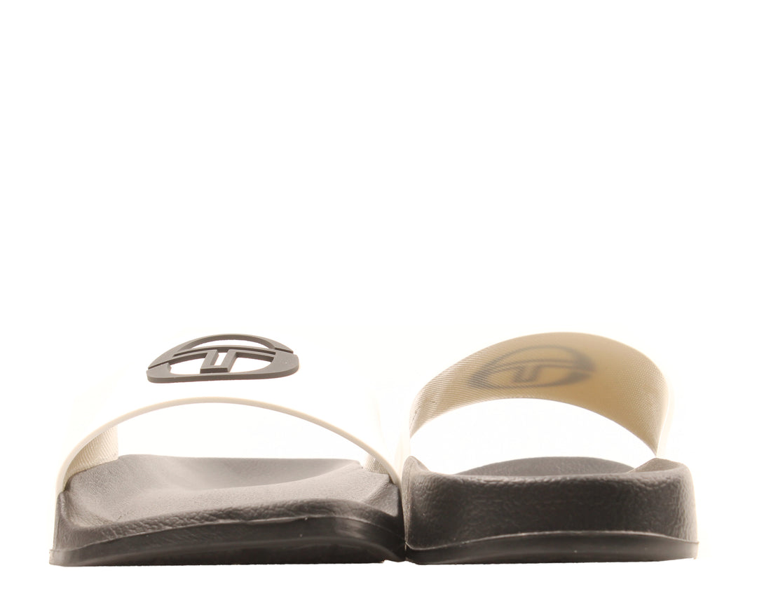 𝐒𝐄𝐑𝐆𝐈𝐎 𝐓𝐀𝐂𝐂𝐇𝐈𝐍𝐈 Chanclas para hombre Triods en blanco y negro  TAC2