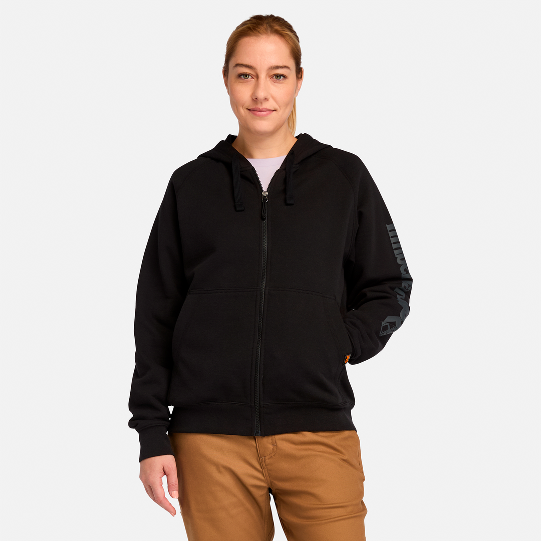 𝐓𝐈𝐌𝐁𝐄𝐑𝐋𝐀𝐍𝐃        Sudadera con capucha deportiva Honcho Pro Hood para mujer                    TIM43