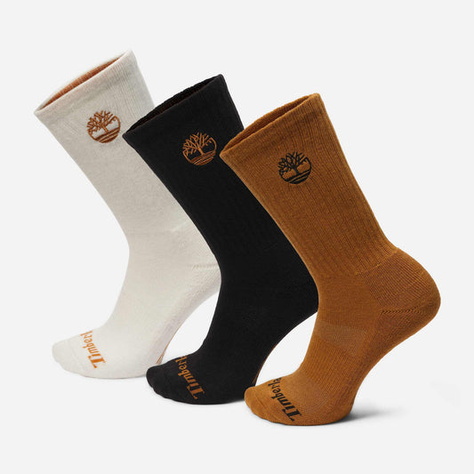 𝐓𝐈𝐌𝐁𝐄𝐑𝐋𝐀𝐍𝐃      Calcetines deportivos con media amortiguación Newmarket (paquete de 3) TIM44