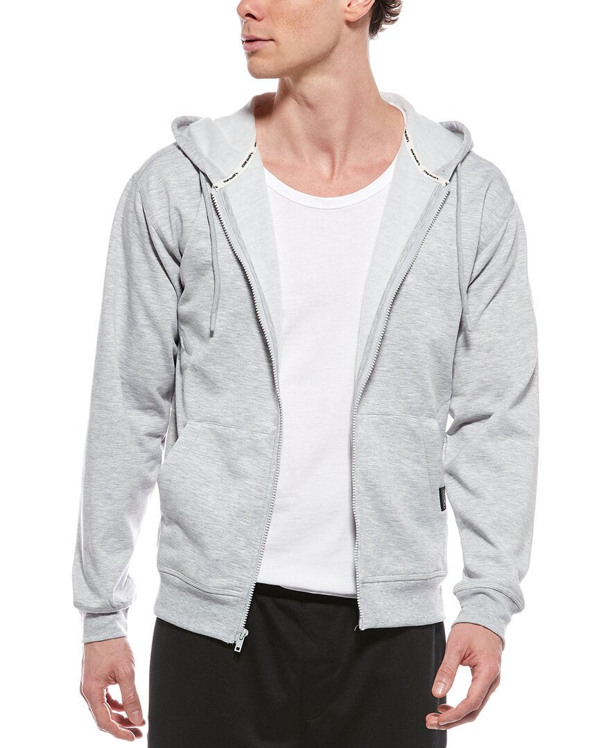 𝐄𝐃𝐃𝐈𝐄 𝐁𝐀𝐔𝐄𝐑               sudadera con capucha y cremallera de polar.    MSM8