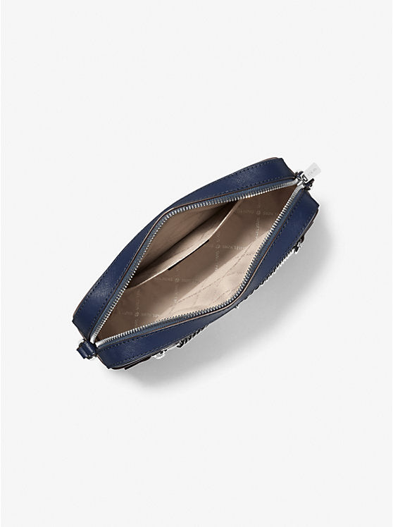 𝐌𝐈𝐂𝐇𝐀𝐄𝐋 𝐊𝐎𝐑𝐒     Bolso bandolera grande Jet Set de piel saffiano    MK0042