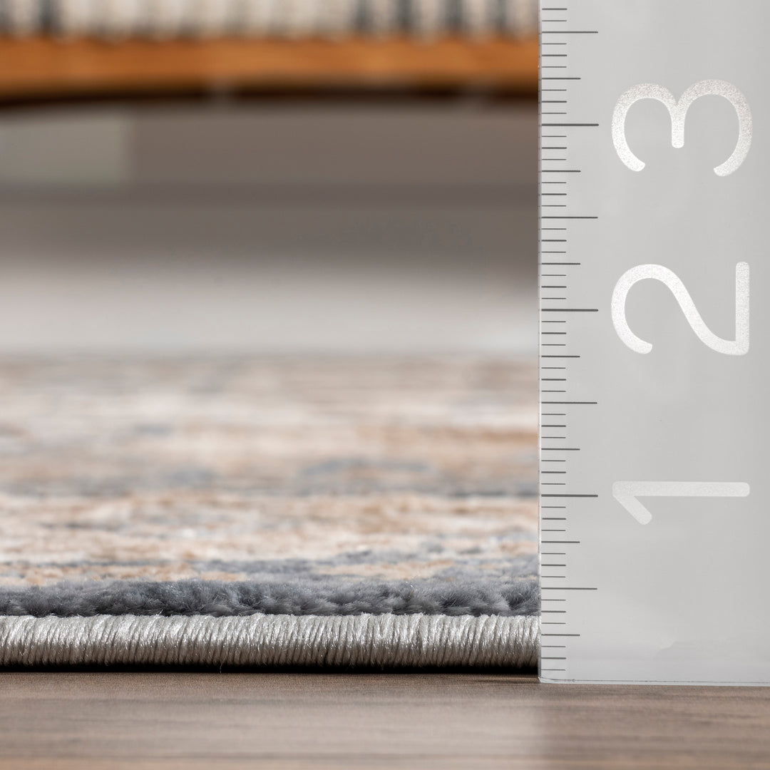 𝐍𝐔𝐋𝐎𝐎𝐌           Alfombra persa vintage con medallón
NU026