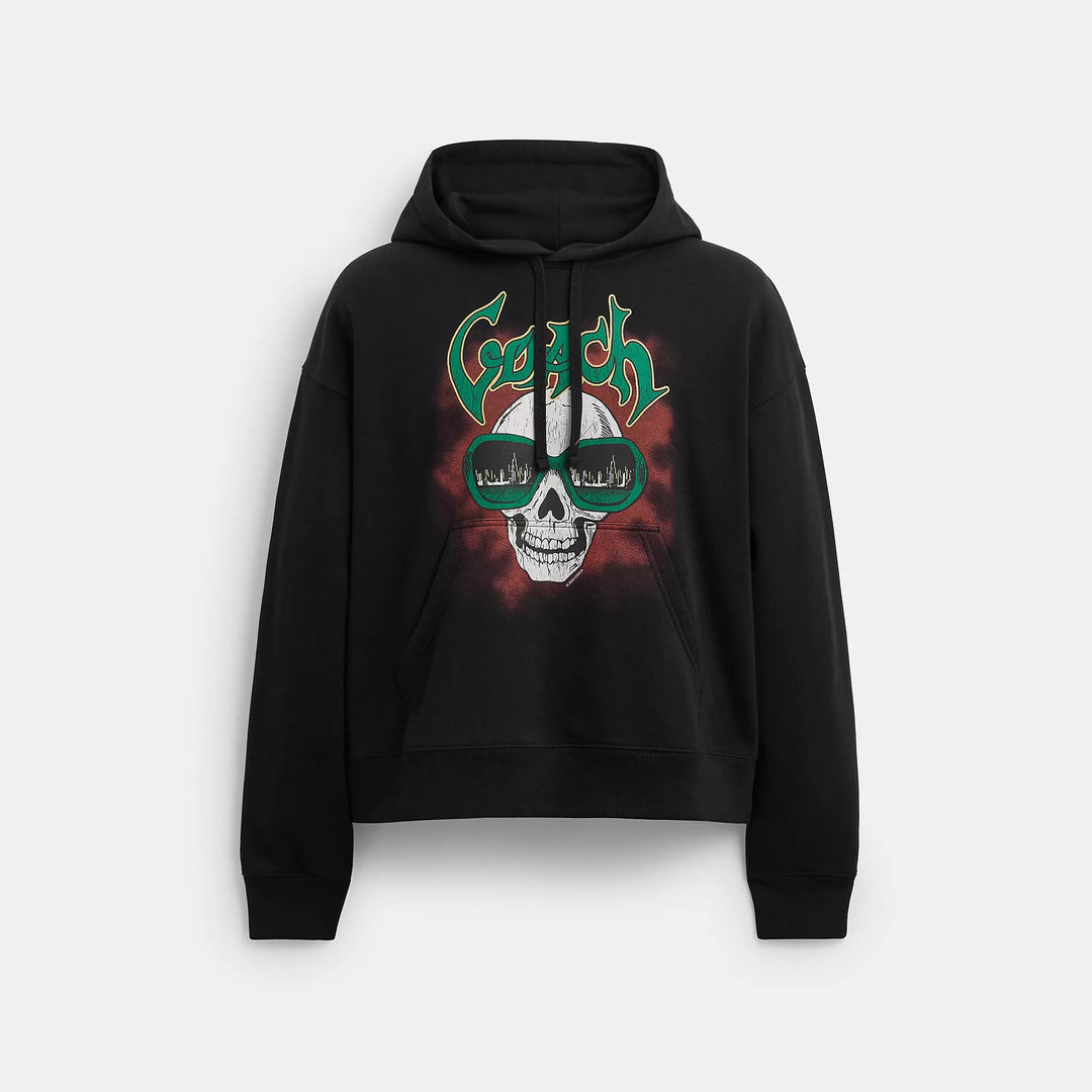 𝐂𝐎𝐀𝐂𝐇              sudadera con capucha de calavera          CO0015