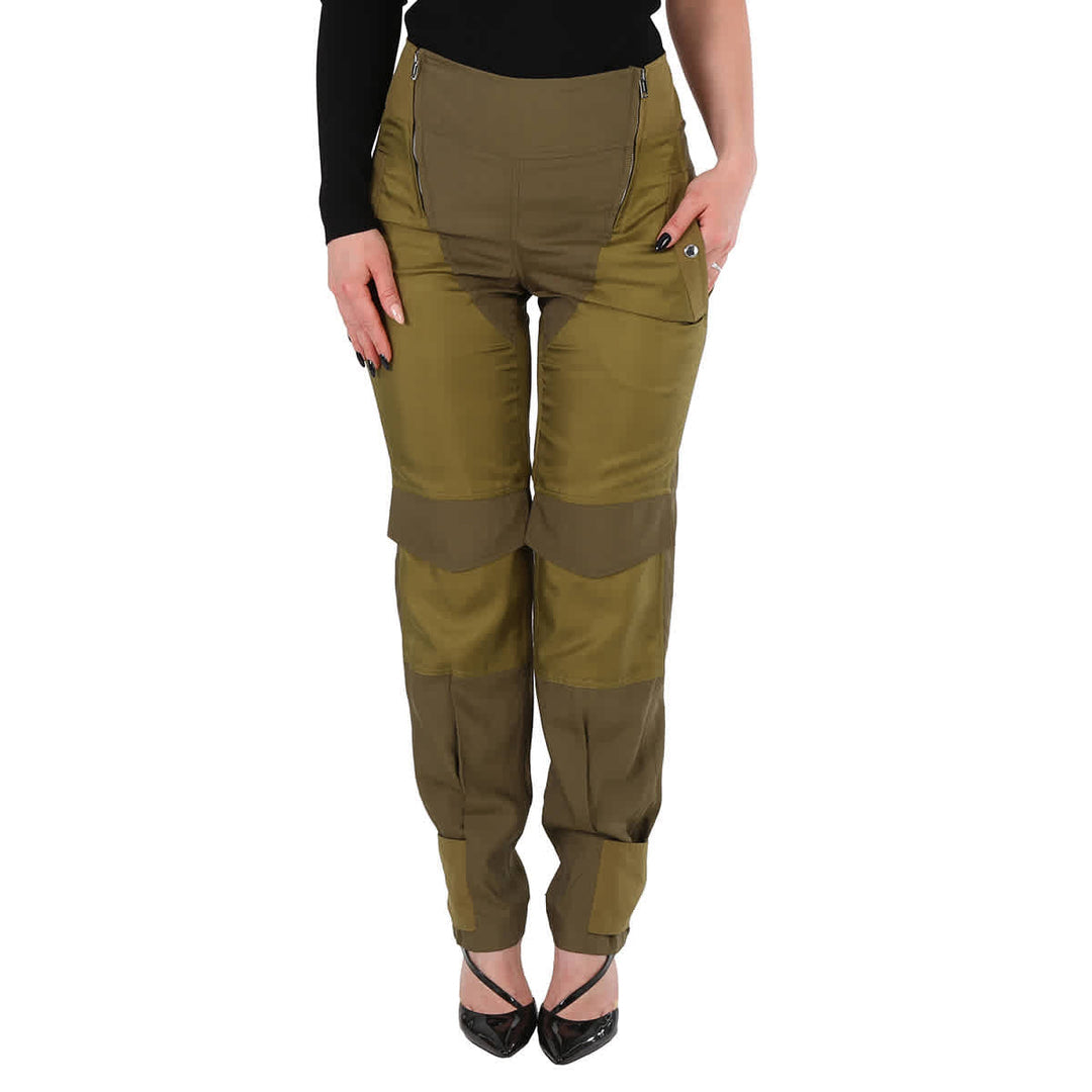 𝐁𝐔𝐑𝐁𝐄𝐑𝐑𝐘 ☑️           pantalones cargo verde alga oscura