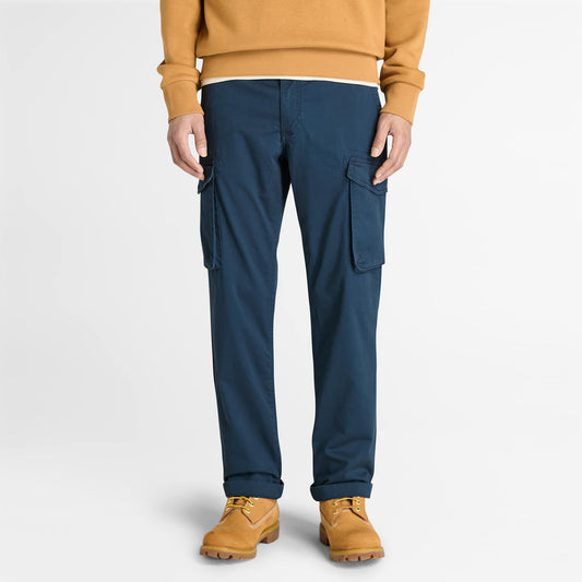 𝐓𝐈𝐌𝐁𝐄𝐑𝐋𝐀𝐍𝐃         Pantalón cargo de sarga para hombre                 TIM50