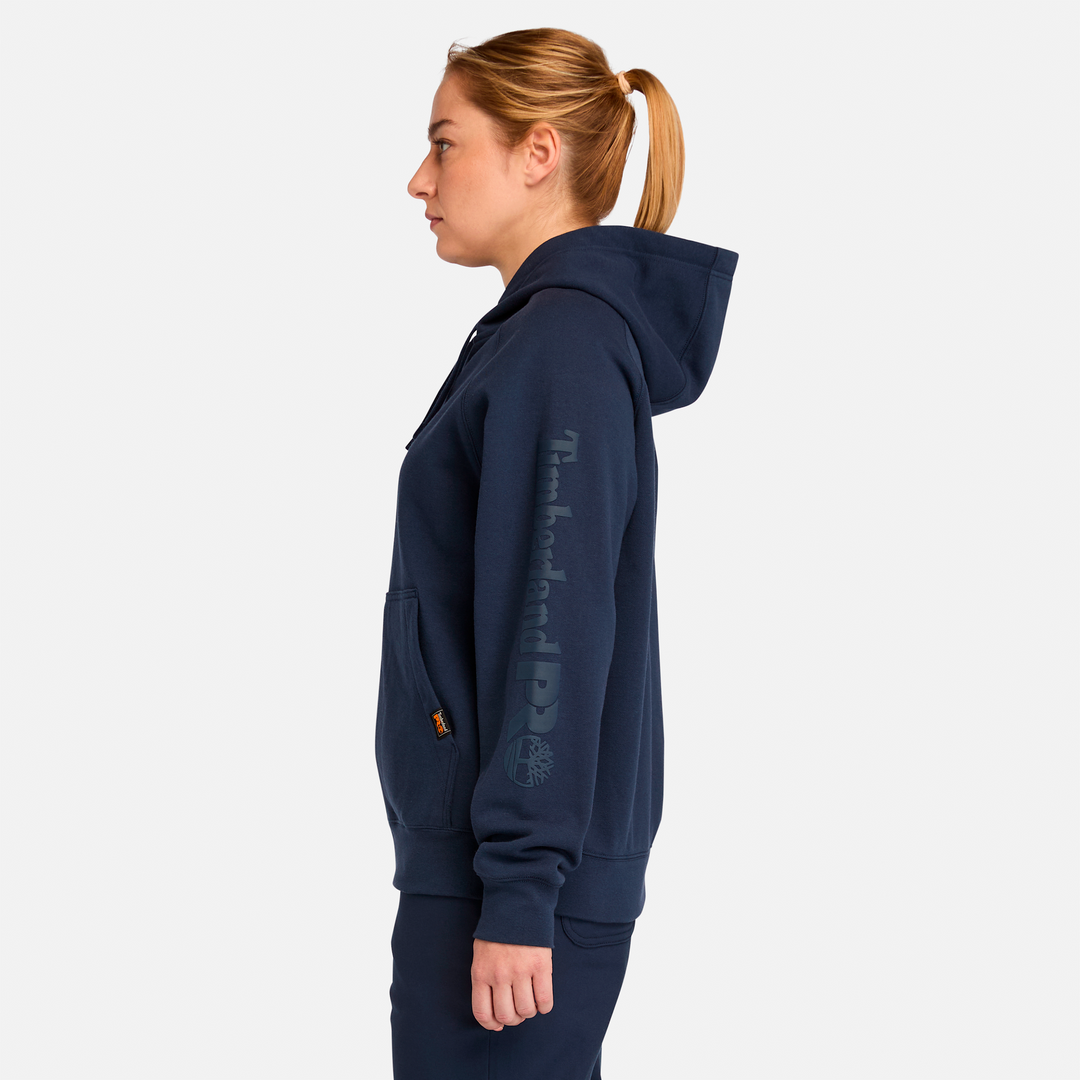 𝐓𝐈𝐌𝐁𝐄𝐑𝐋𝐀𝐍𝐃        Sudadera con capucha deportiva Honcho Pro Hood para mujer                    TIM43
