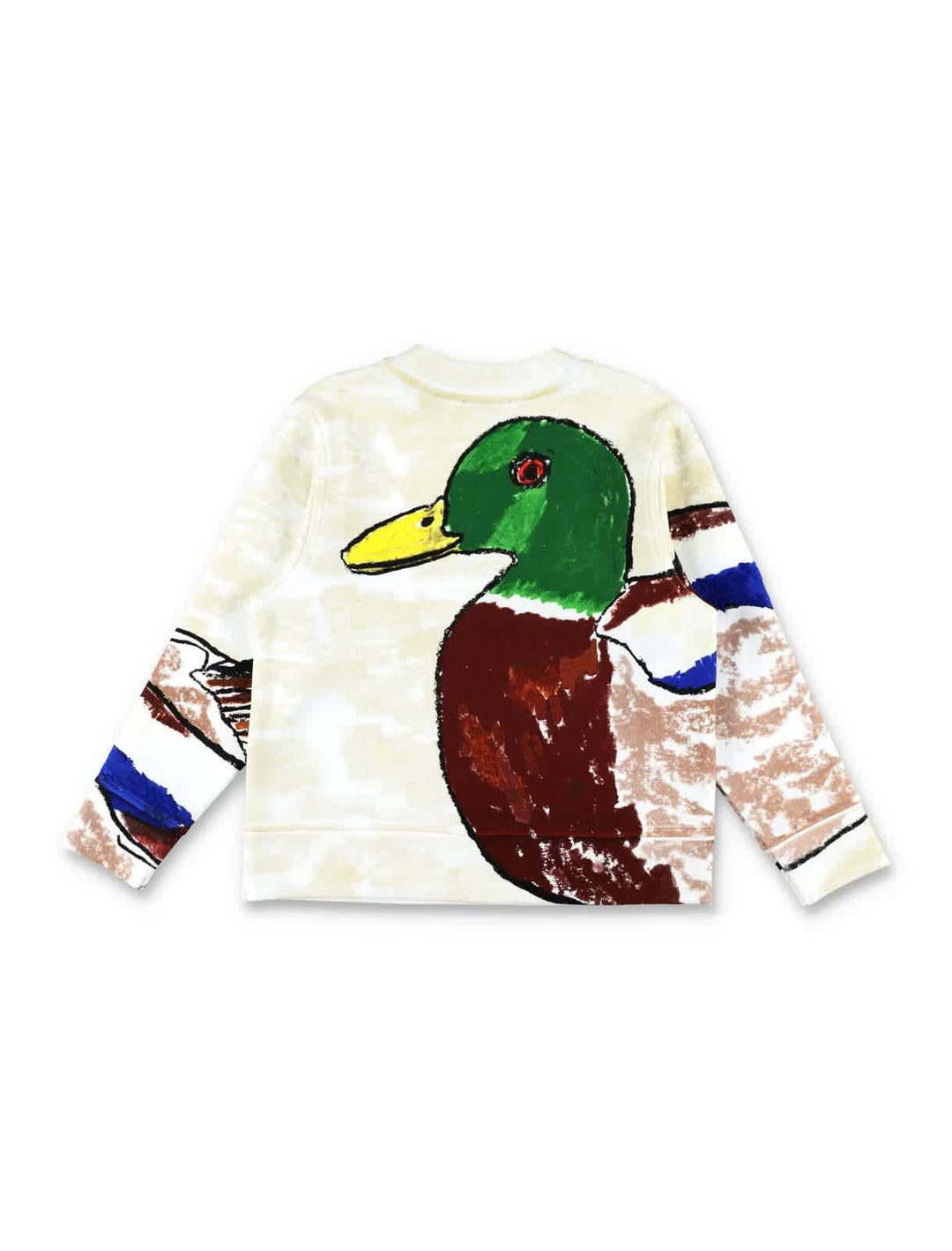 𝐁𝐔𝐑𝐁𝐄𝐑𝐑𝐘 ☑️             Sudadera de algodón con estampado del pato Mathew para niño