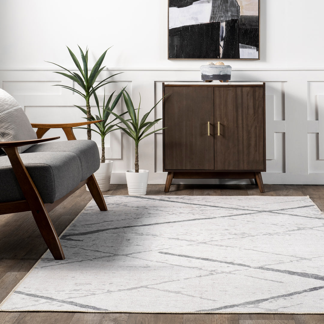 𝐍𝐔𝐋𝐎𝐎𝐌            alfombra reversible lavable a máquina keesha                    NU019