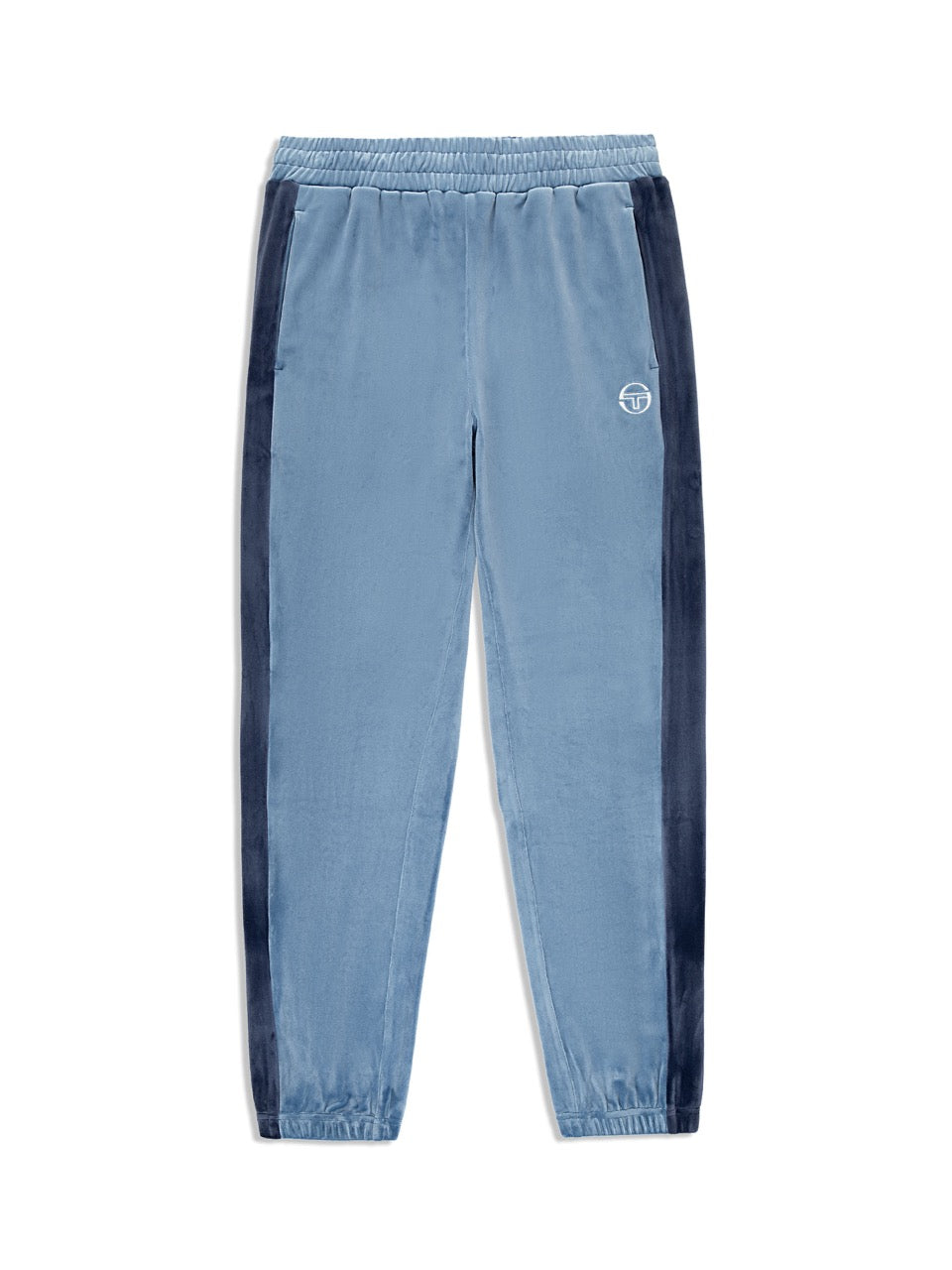 𝐒𝐄𝐑𝐆𝐈𝐎 𝐓𝐀𝐂𝐂𝐇𝐈𝐍𝐈 Pantalón deportivo de terciopelo Cielo            TAC44