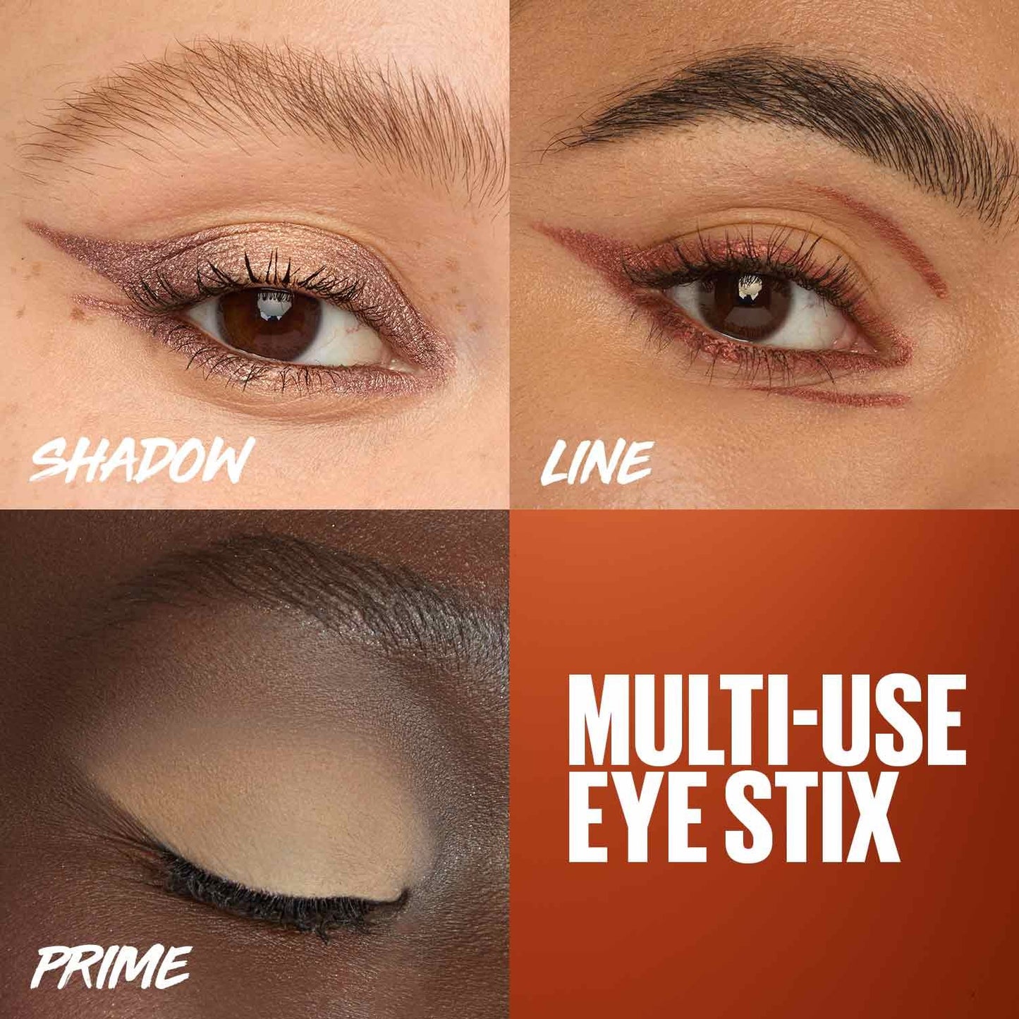 𝐌𝐀𝐘𝐁𝐄𝐋𝐋𝐈𝐍𝐄                     Eye Stix de larga duración multiusos                         May10