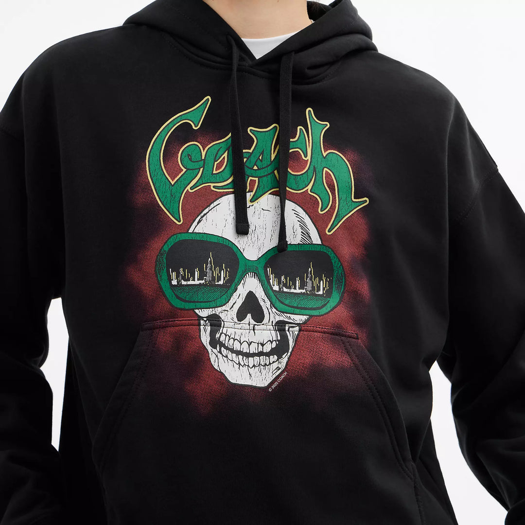 𝐂𝐎𝐀𝐂𝐇              sudadera con capucha de calavera          CO0015