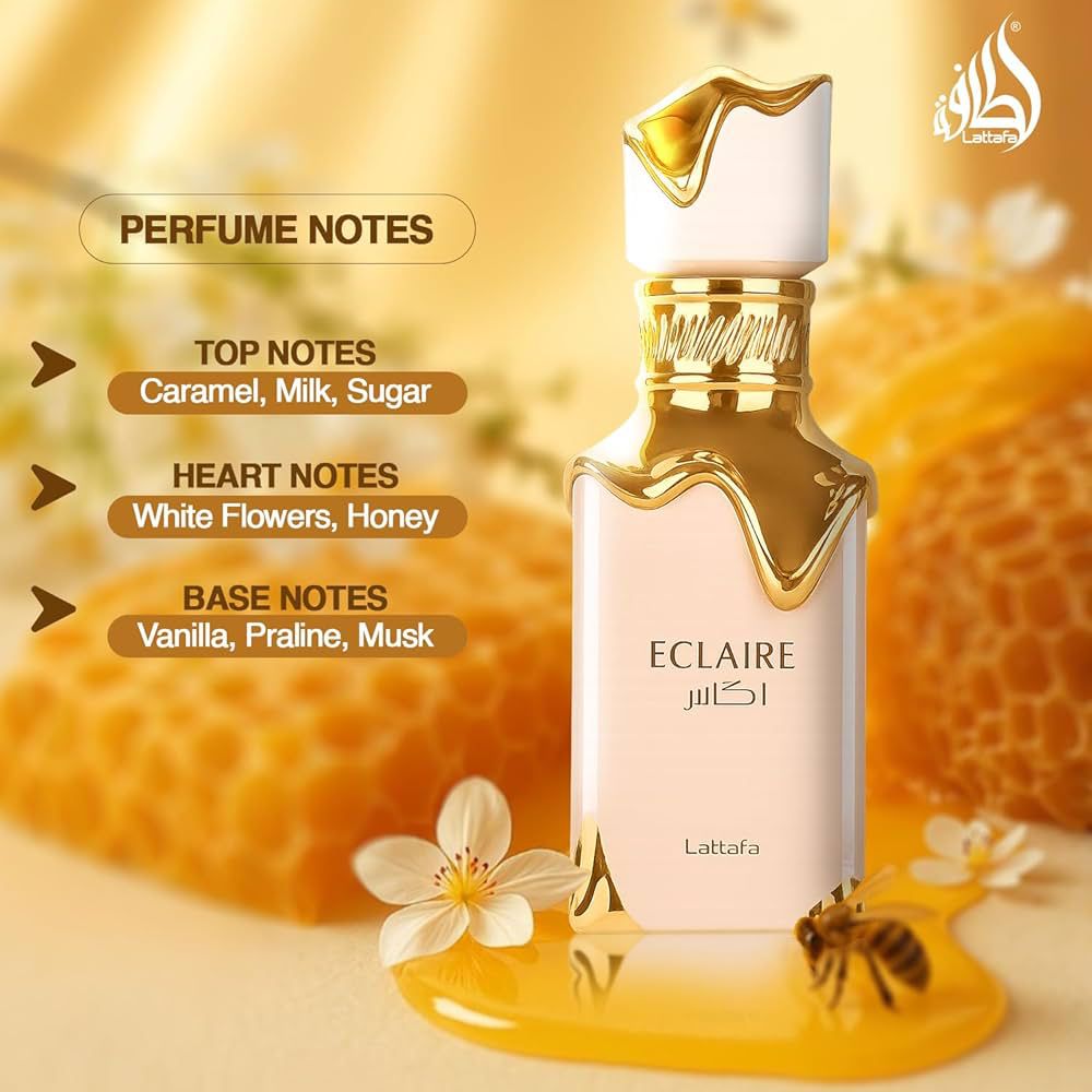 𝐋𝐀𝐓𝐓𝐀𝐅𝐀                     Eclaire Eau de Parfum Fragancia de Larga Duración para Mujer 100 ml          PER3