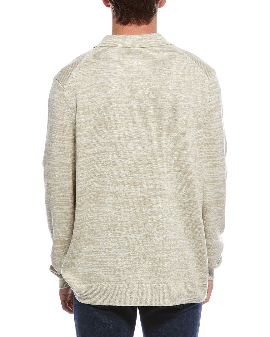 𝐒𝐂𝐎𝐓𝐂𝐇 & 𝐒𝐎𝐃𝐀                       suéter tipo polo de jaspeado desigual
MSM84