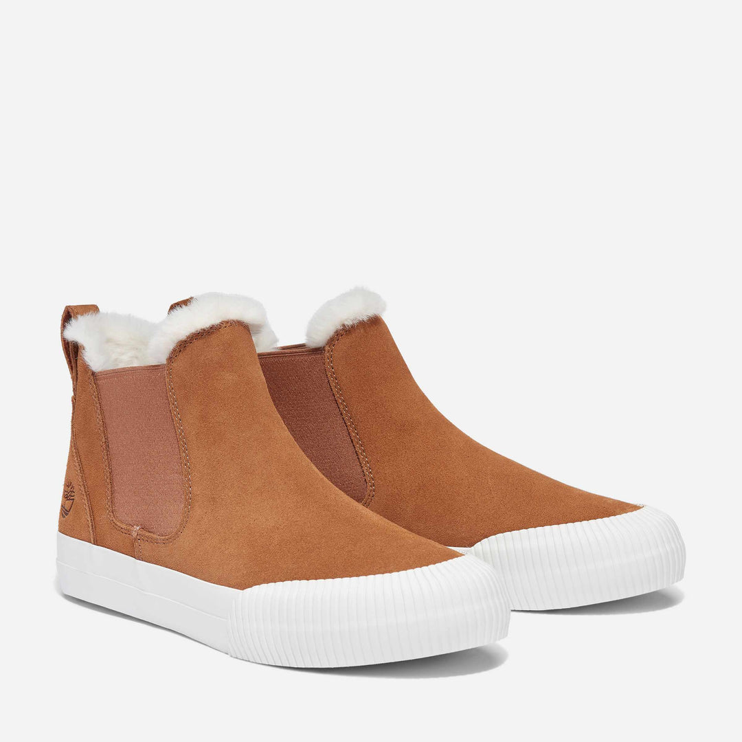 𝐓𝐈𝐌𝐁𝐄𝐑𝐋𝐀𝐍𝐃               Botín bajo con forro cálido Skyla Bay 2.0 para mujer TIM38