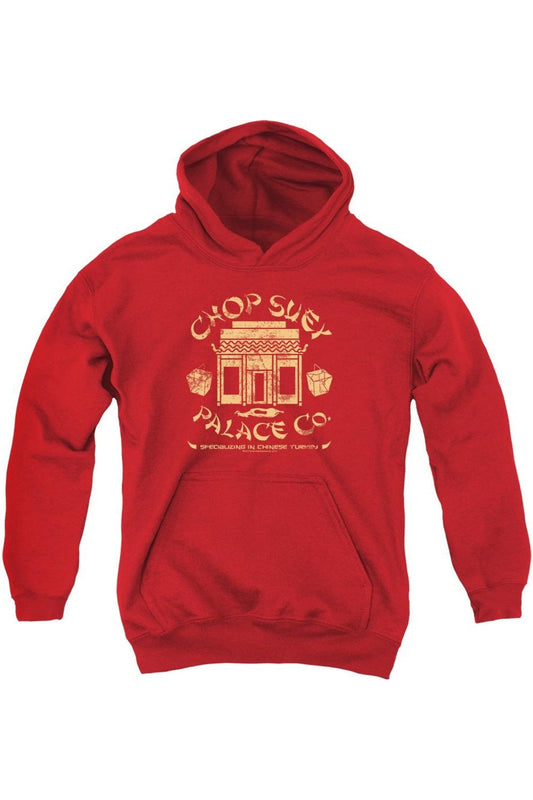 𝗚𝗜𝗟𝗗𝗔𝗡                     Sudadera con capucha juvenil "A Christmas Story Chop Suey Palace Co  NAV19