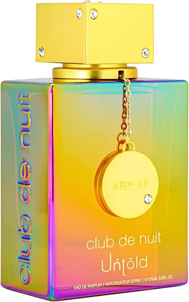 𝐀𝐑𝐌𝐀𝐅                            Club De Nuit Untold para hombres Eau de Parfum Spray, 3.6 onzas                PER17