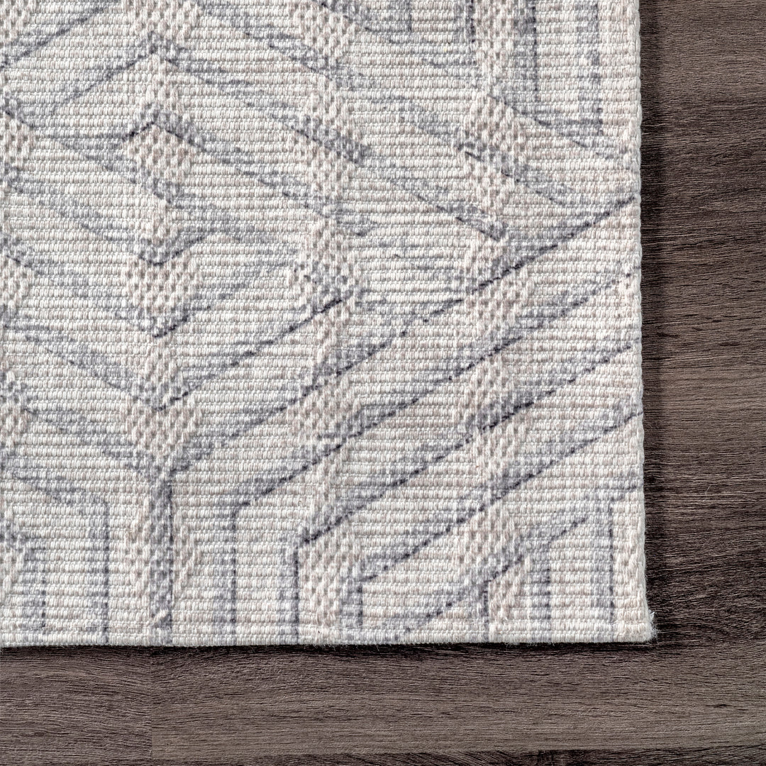 𝐍𝐔𝐋𝐎𝐎𝐌                               Alfombra hexagonal moderna lavable a máquina Adeline   NU039