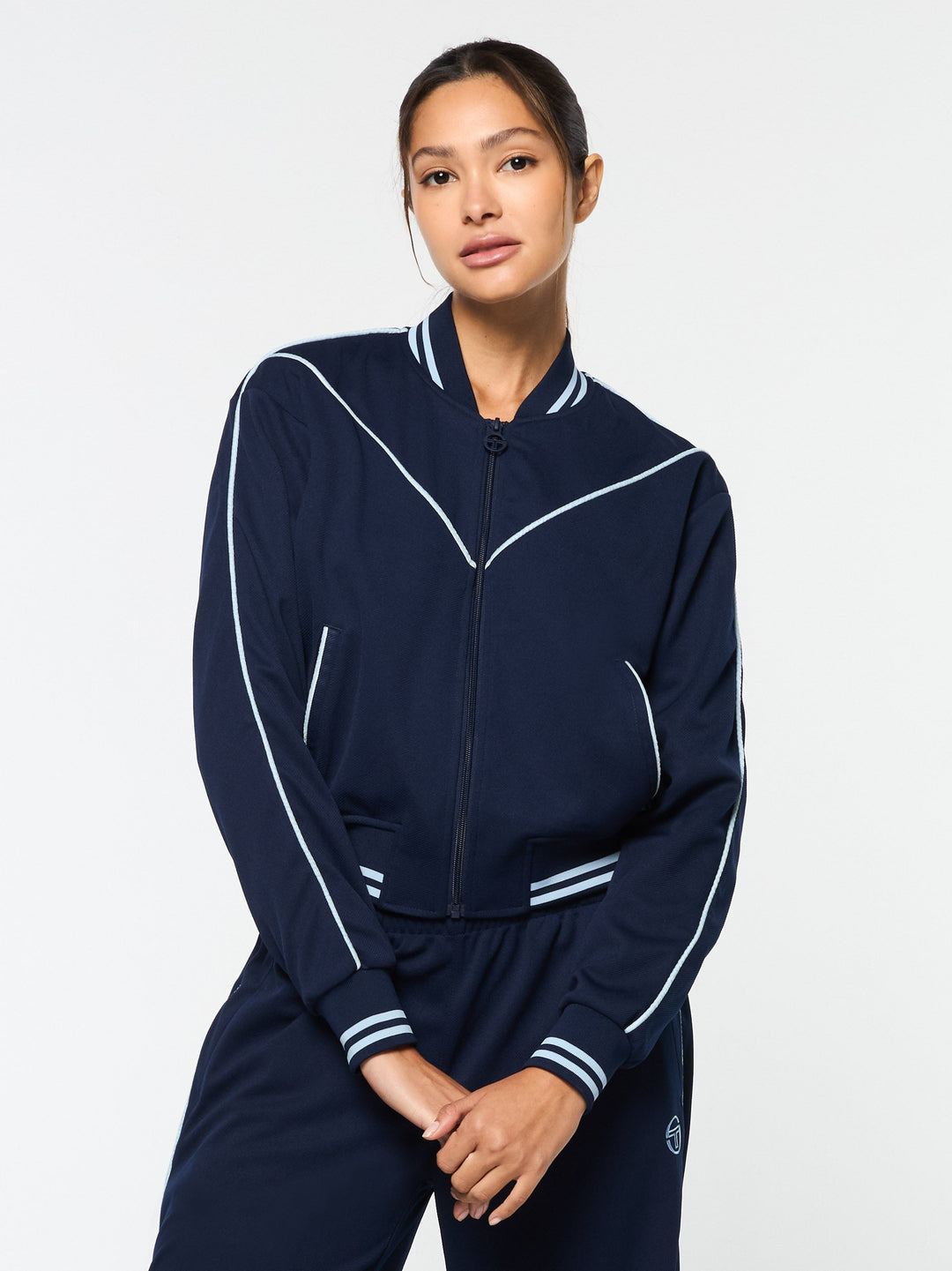 𝐒𝐄𝐑𝐆𝐈𝐎 𝐓𝐀𝐂𝐂𝐇𝐈𝐍𝐈 chaqueta bomber de sarga de pavia                          TAC5