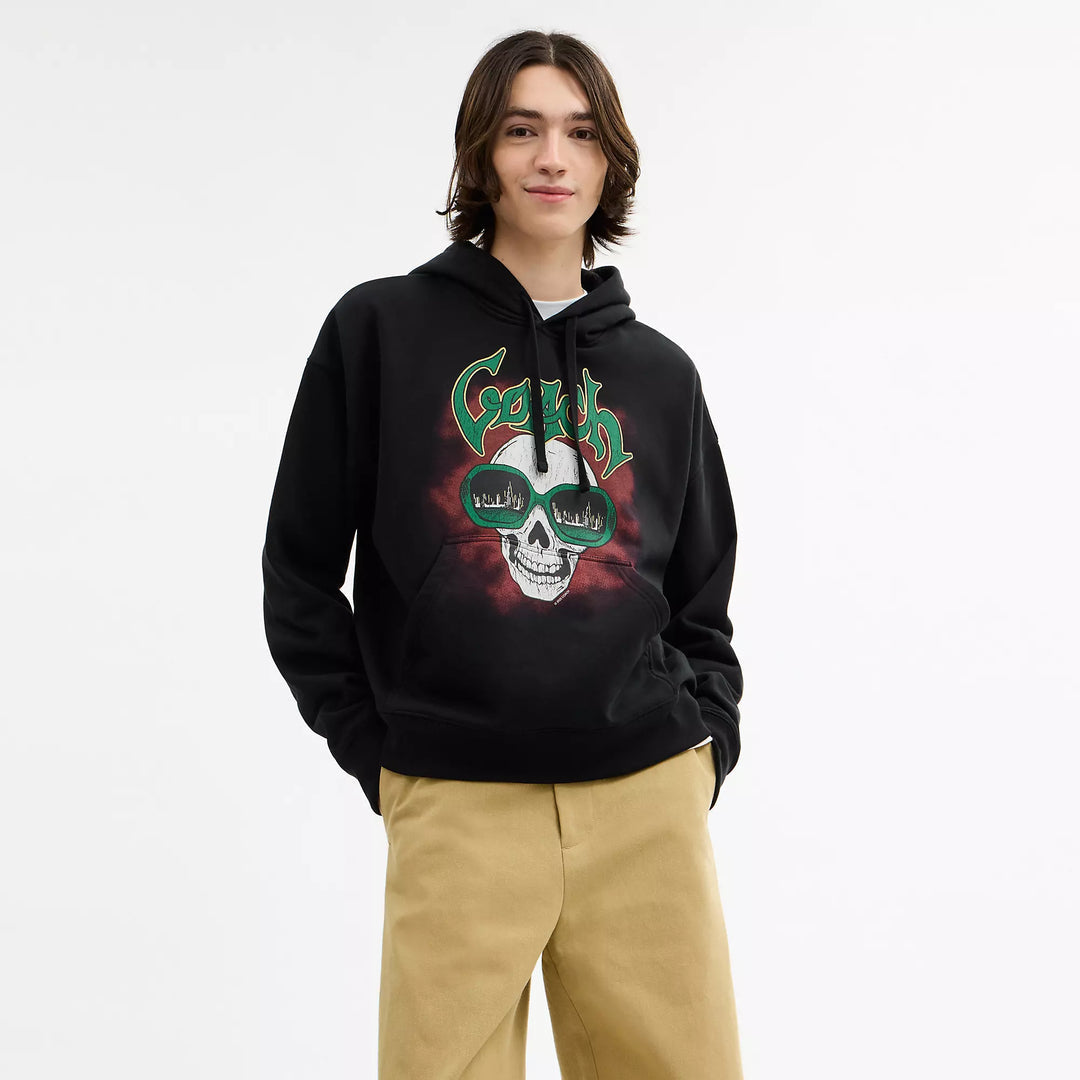 𝐂𝐎𝐀𝐂𝐇              sudadera con capucha de calavera          CO0015