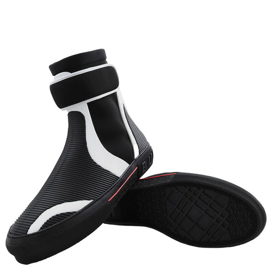 𝐁𝐔𝐑𝐁𝐄𝐑𝐑𝐘 ☑️            Zapatillas negrasde caña alta para hombre