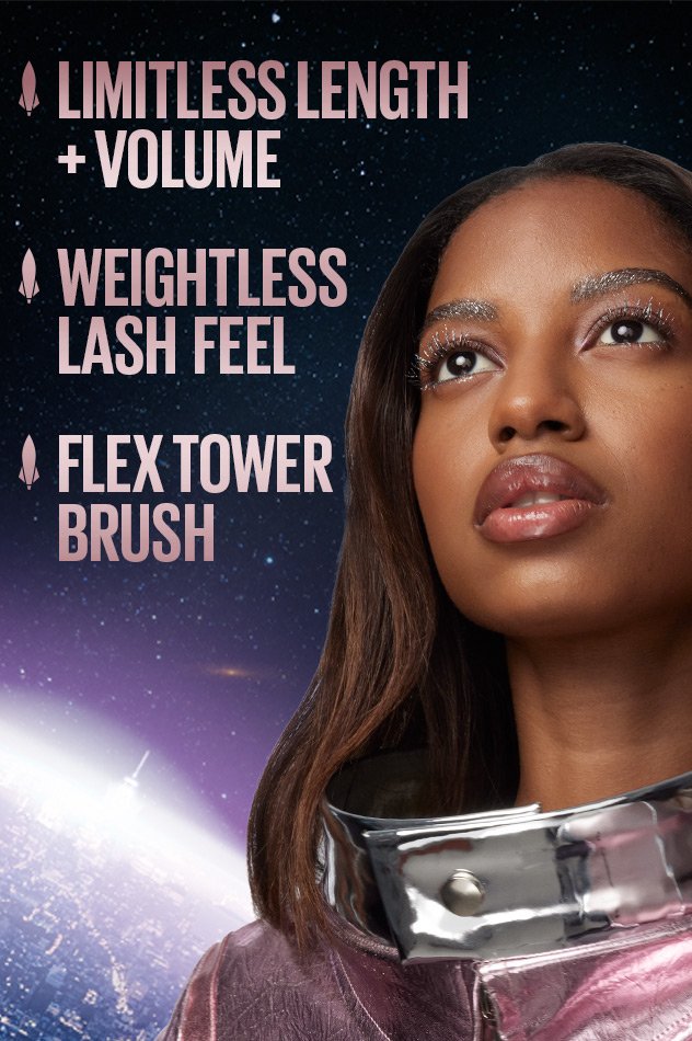 𝐌𝐀𝐘𝐁𝐄𝐋𝐋𝐈𝐍𝐄                       Máscara de pestañas Lash Sensational Sky High Space Diamond Glitter                          May8