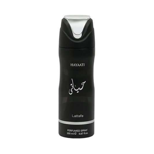 𝐋𝐀𝐓𝐓𝐀𝐅𝐀          Desodorante en aerosol corporal Hayaati, 200 ml PER23