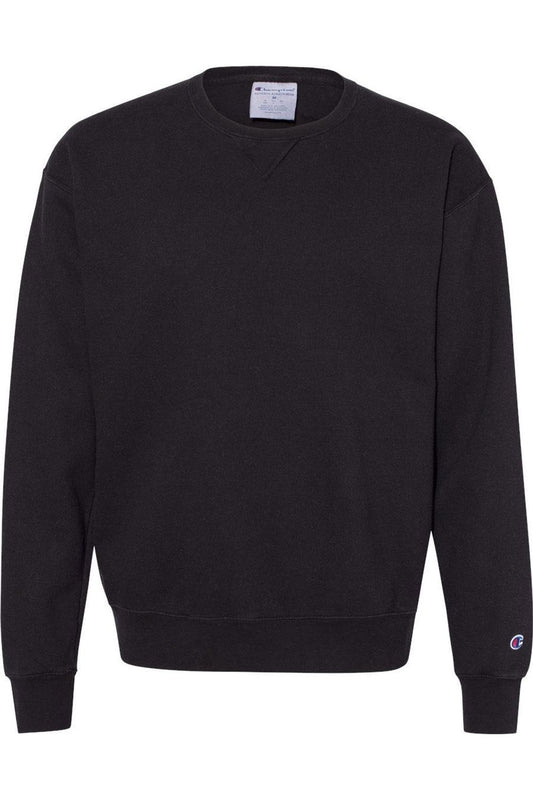 𝐂𝐇𝐀𝐌𝐏𝐈𝐎𝐍                              sudadera de cuello redondo teñida en prenda
SMS36