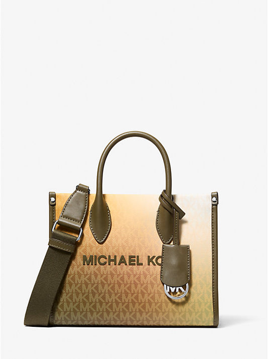 𝐌𝐈𝐂𝐇𝐀𝐄𝐋 𝐊𝐎𝐑𝐒     Bolso bandolera Mirella pequeño con logo sombreado y distintivo MK0036